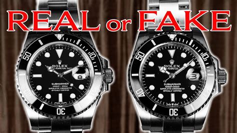 check my rolex is real|fake rolex vs real.